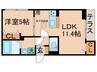 グラナーデ東水元 1LDKの間取り