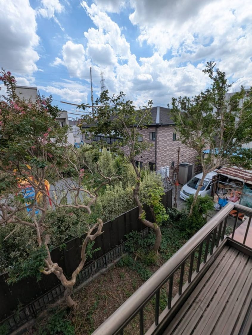 室内からの展望 等々力ヴァレ－Ｂ棟