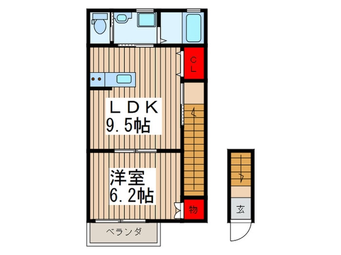 間取り図 東風館
