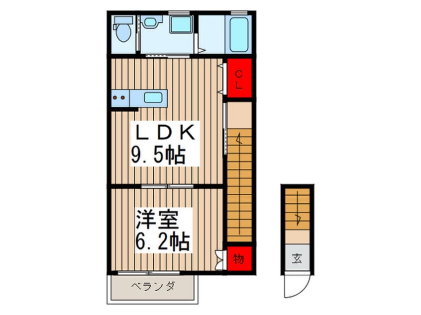 間取図 東風館