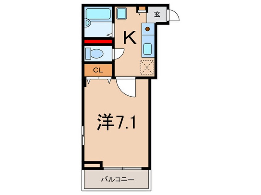 間取図 ｅｖｅｒｇｒｅｅｎ