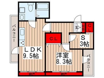 間取図 竹の園マンション