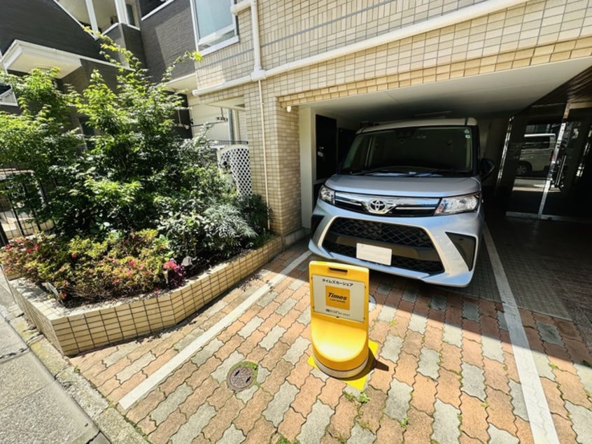 駐車場 竹の園マンション