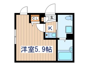 間取図 リュクスカーサ中野