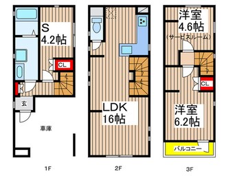 間取図 Kolet下総中山♯02