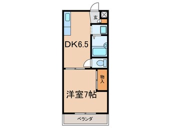 間取図 河野ハイム　No.6