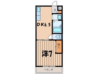 間取図 河野ハイム　No.6