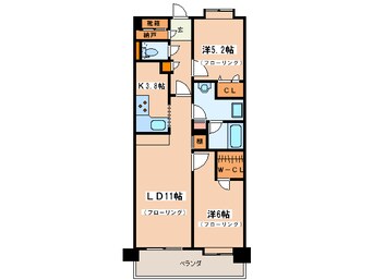 間取図 コンフォリア板橋仲宿