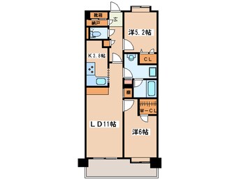 間取図 コンフォリア板橋仲宿