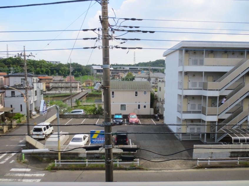 室内からの展望 リバ－サイドハイツ