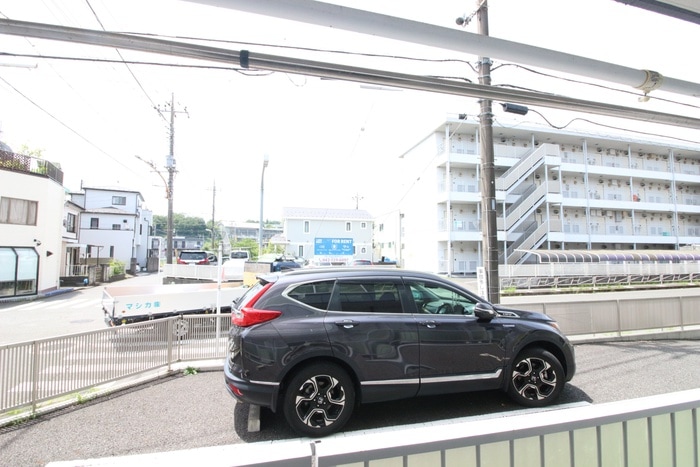 室内からの展望 リバ－サイドハイツ