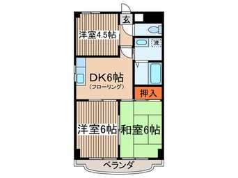 間取図 グリーンハイム是政