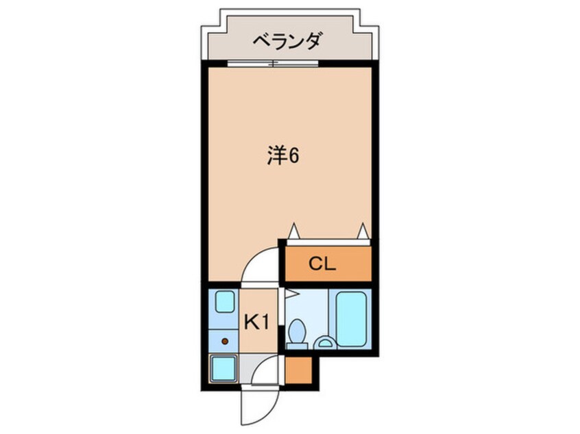 間取図 ＤＯＭ学芸大（４０５）