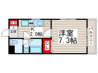 間取図 ブルックサイド西葛西