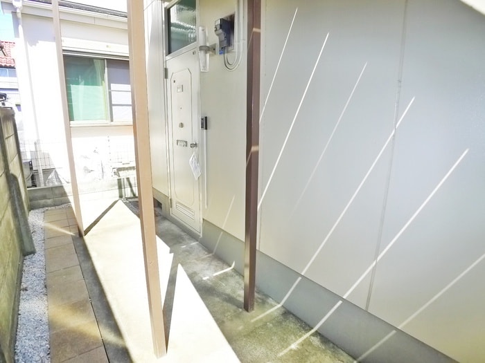 エントランス部分 山崎アパート