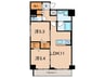 グランカーサ板橋ＥＡＳＴ 2LDKの間取り