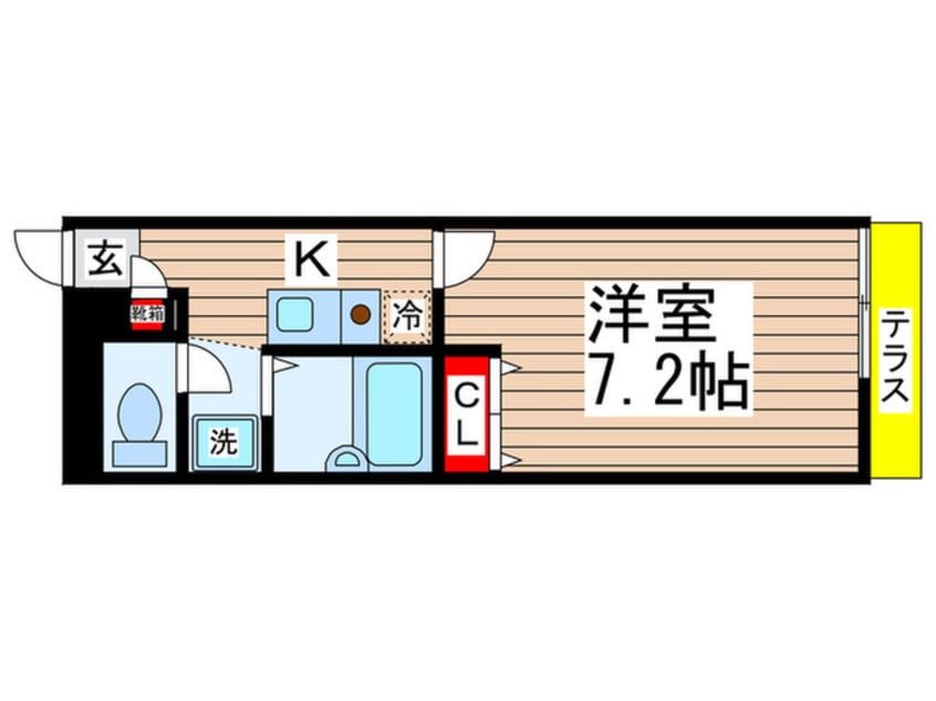 間取図 Ａｍｏｕｒ　エチゴ