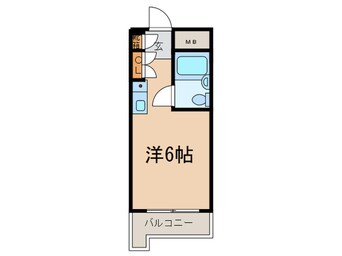 間取図 ﾗｲｵﾝｽﾞﾏﾝｼｮﾝ椎名町駅前通り(409)