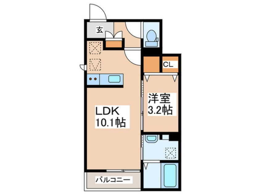間取図 エレガンシア　Ⅴ