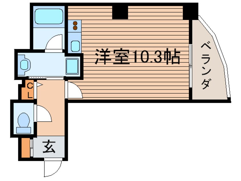 間取図 le　lien　Chofu