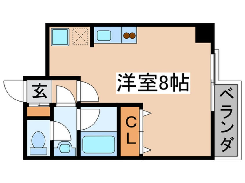 間取図 le　lien　Chofu