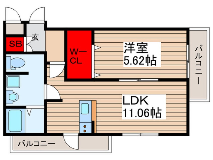 間取図 オリエンタル