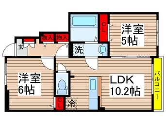 間取図 ミルフィーユ