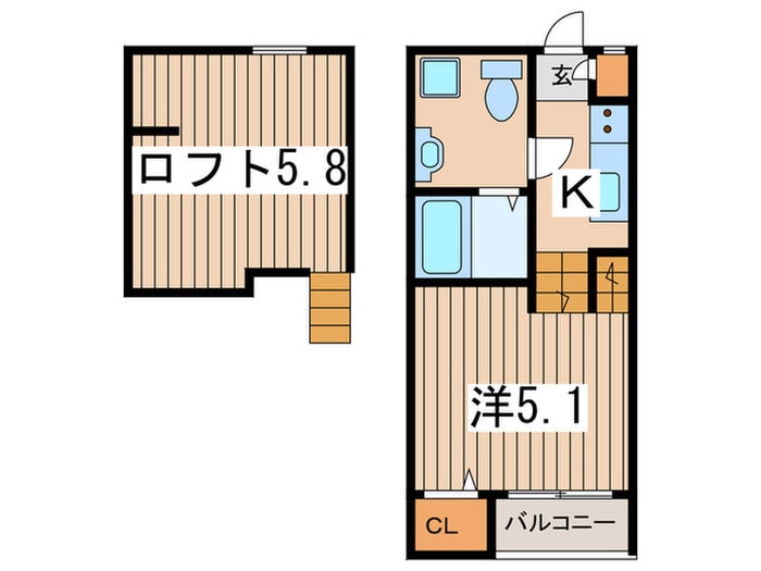 間取り図 アイレックス鶴間