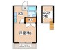メゾン草薙ＰＡＲＴ３ 1Kの間取り