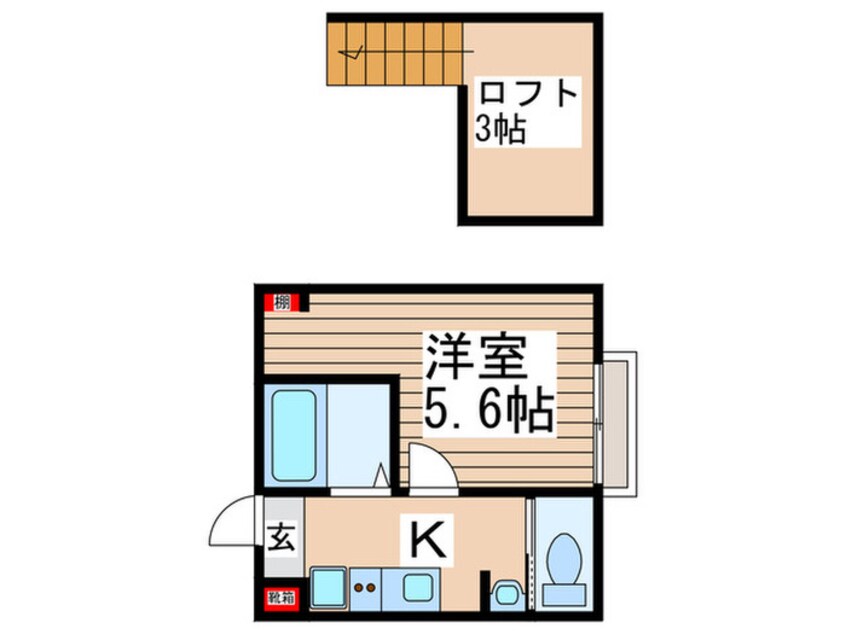 間取図 ラルーチェ