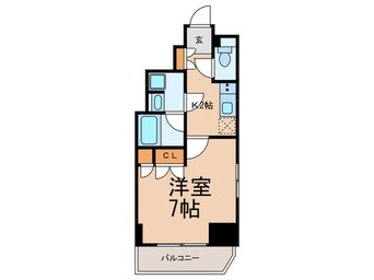 間取図 ルーブル新宿原町