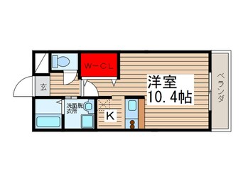 間取図 稔台ビュ－パレス