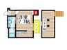 アロヒラニ船橋本町 1Rの間取り
