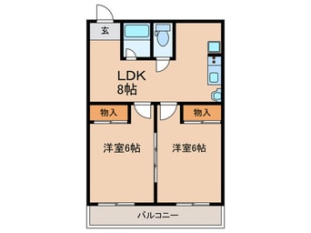 間取図 ＬＵＣＡ
