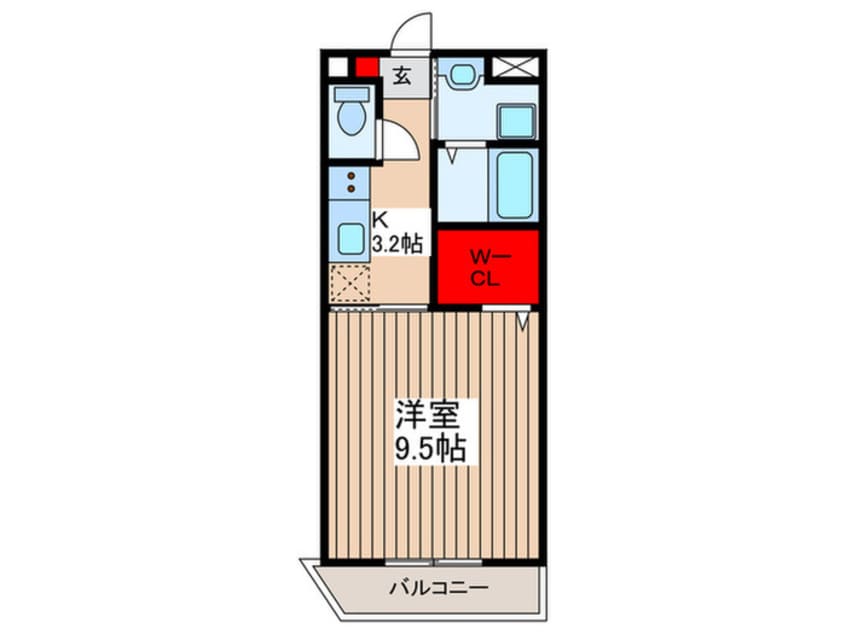 間取図 ソレイユ