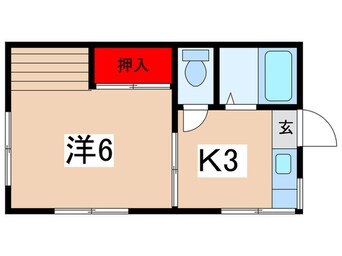 間取図 石垣アパート第二