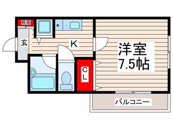 間取図 サウスブリーズ