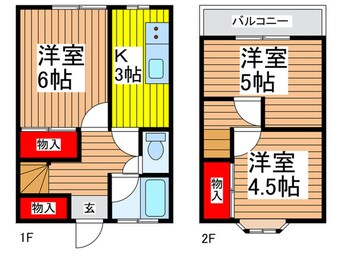 間取図 北袋戸建