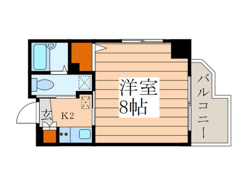 間取図 フェニックス武蔵関参番館(705)