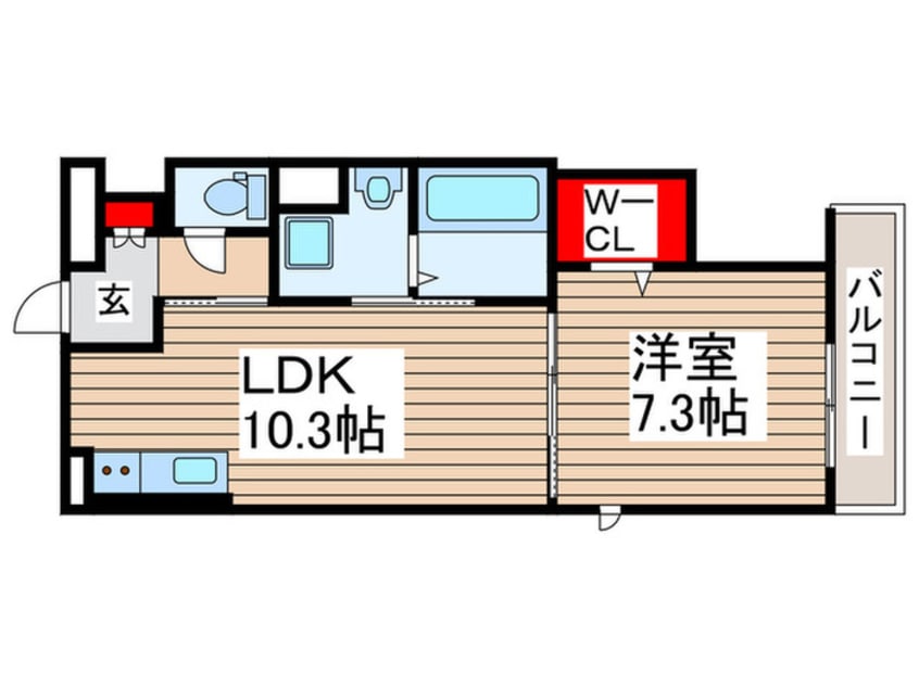 間取図 ＧＲＡＣＥ　ＫＯＷＡ