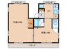 プチメゾン 2Kの間取り