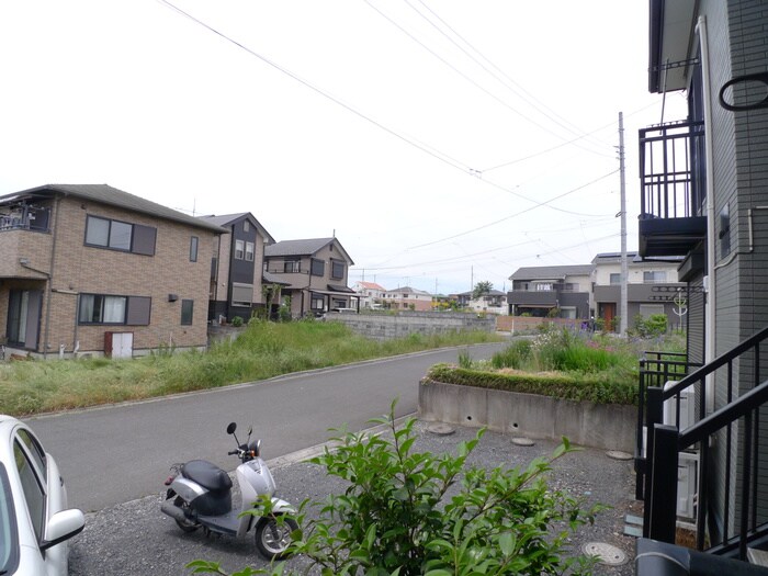 室内からの展望 グリ－ンハイツ