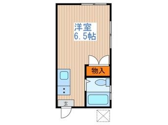 間取図 ハイツ保坂（1階）