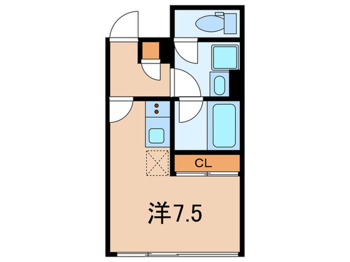 間取り図 LEGALAND祐天寺