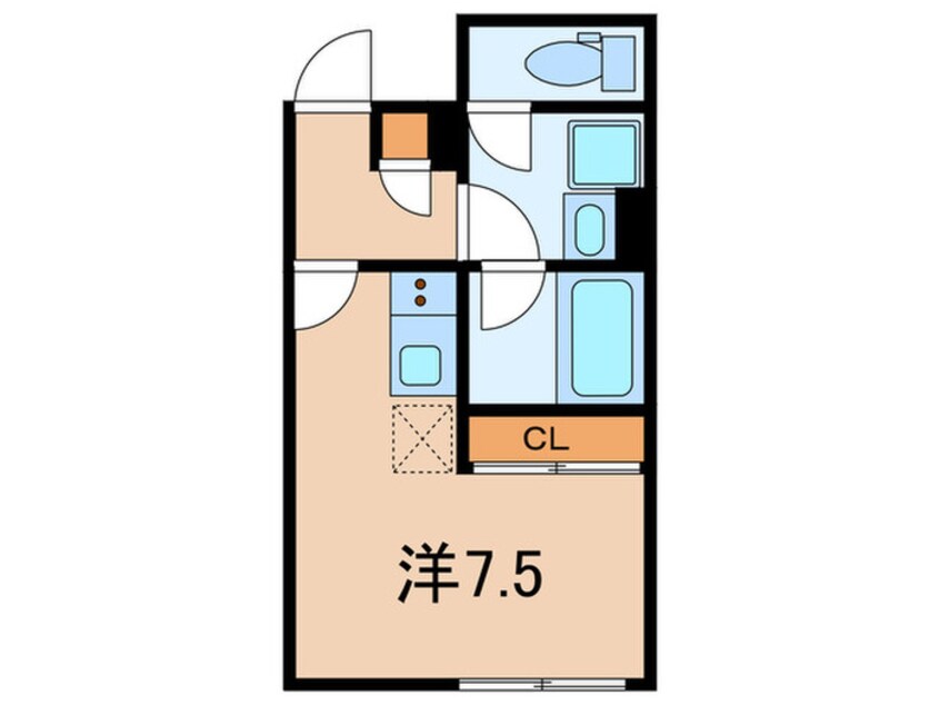 間取図 LEGALAND祐天寺