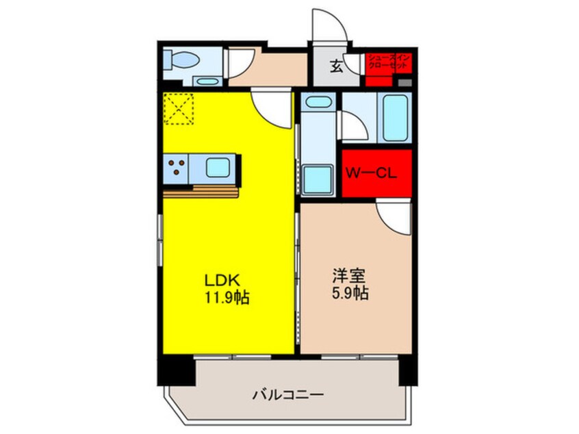 間取図 QUALITAS浅草