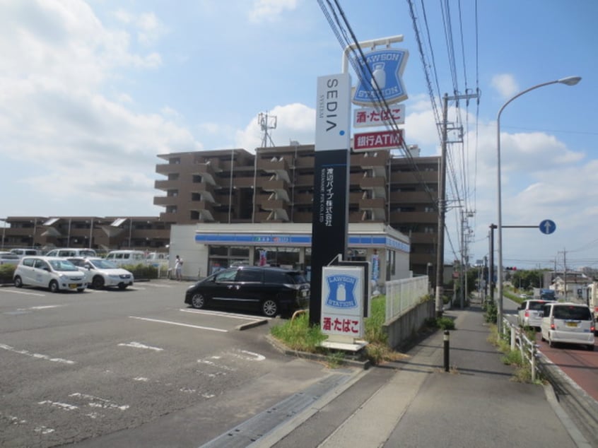 ローソン瀬谷二ツ橋店(コンビニ)まで140m プリンス牡丹