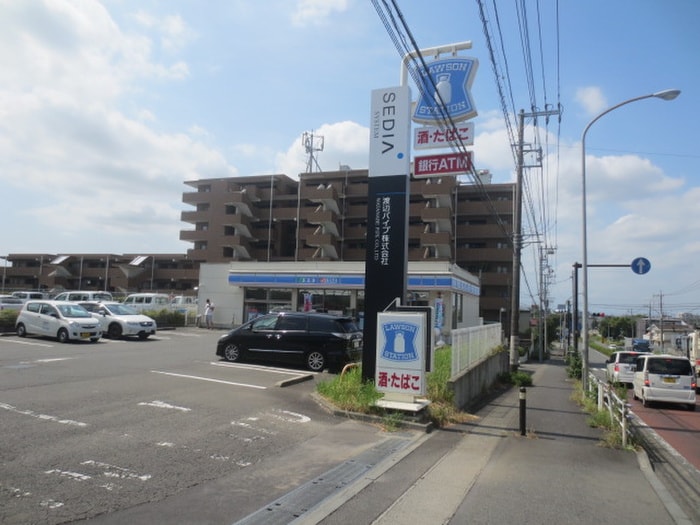 ローソン瀬谷二ツ橋店(コンビニ)まで140m プリンス牡丹