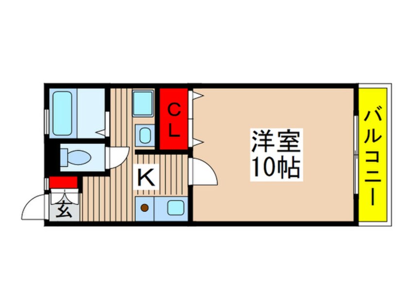 間取図 アルシオンＢ号棟