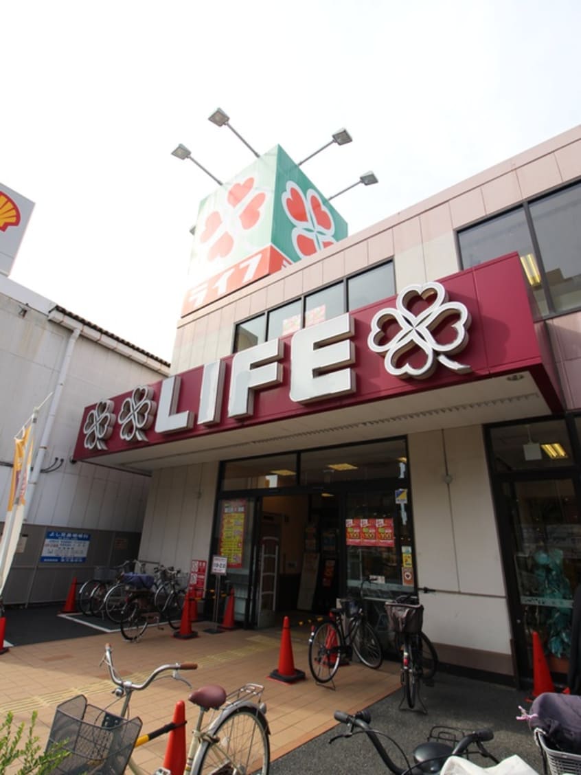 ライフ(スーパー)まで450m ﾗｲｵﾝｽﾞﾏﾝｼｮﾝ亀戸中央公園（302）